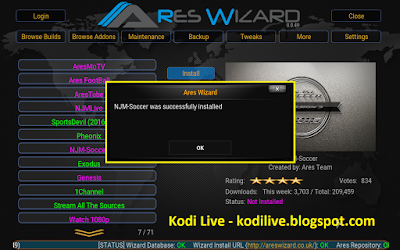 How To Install NJM Soccer Addon On Kodi