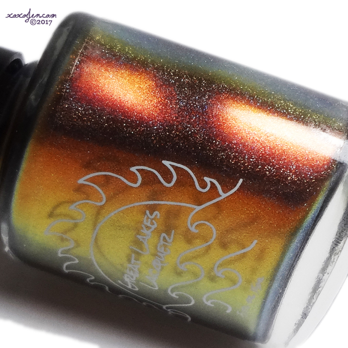 xoxoJen's swatch of Great Lakes Lacquer: Copper Harbor