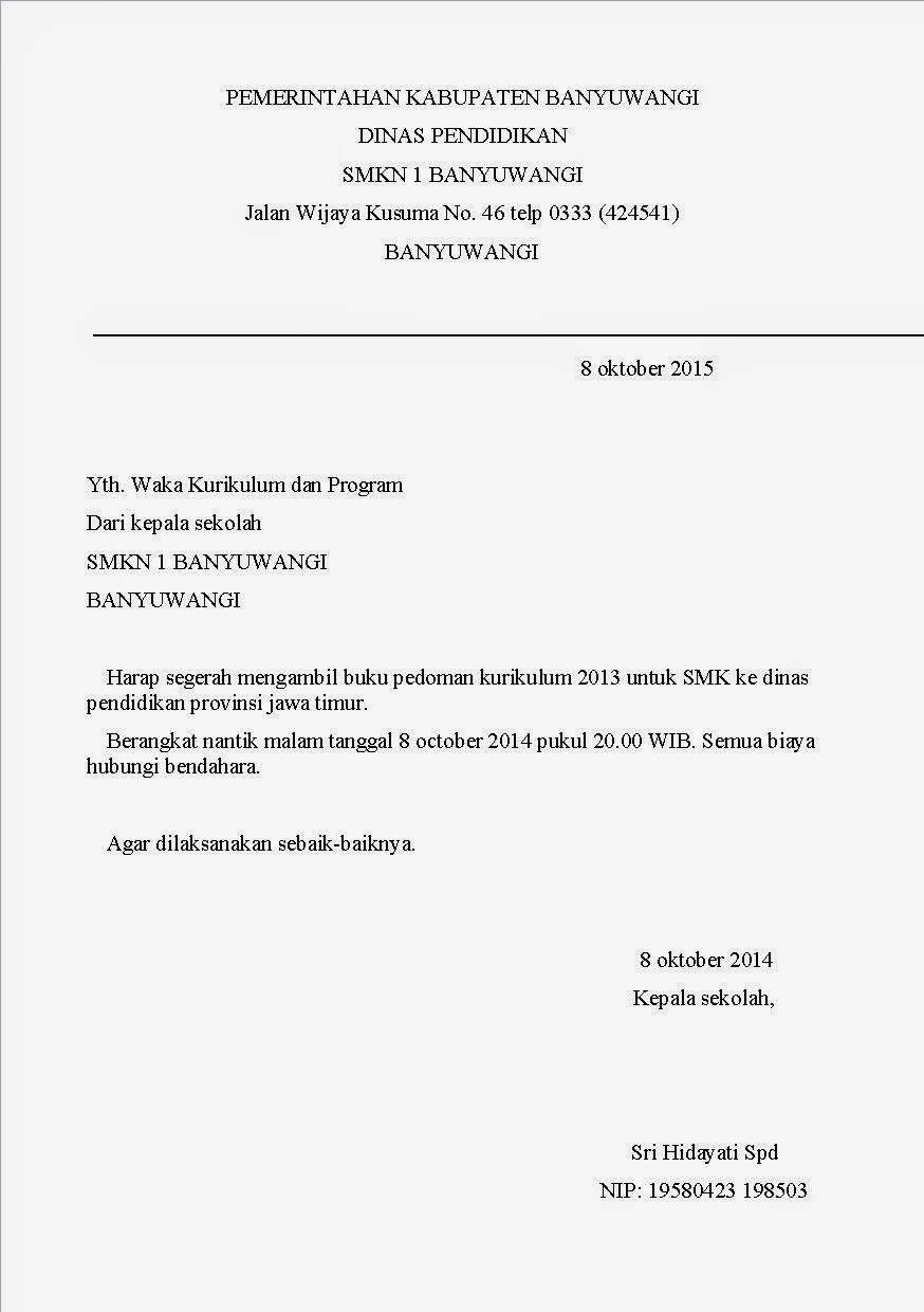 Contoh Surat Memorandum Dan Nota Dinas Contoh Surat Contoh Surat Memorandum Dan Nota Dinas Contoh Surat