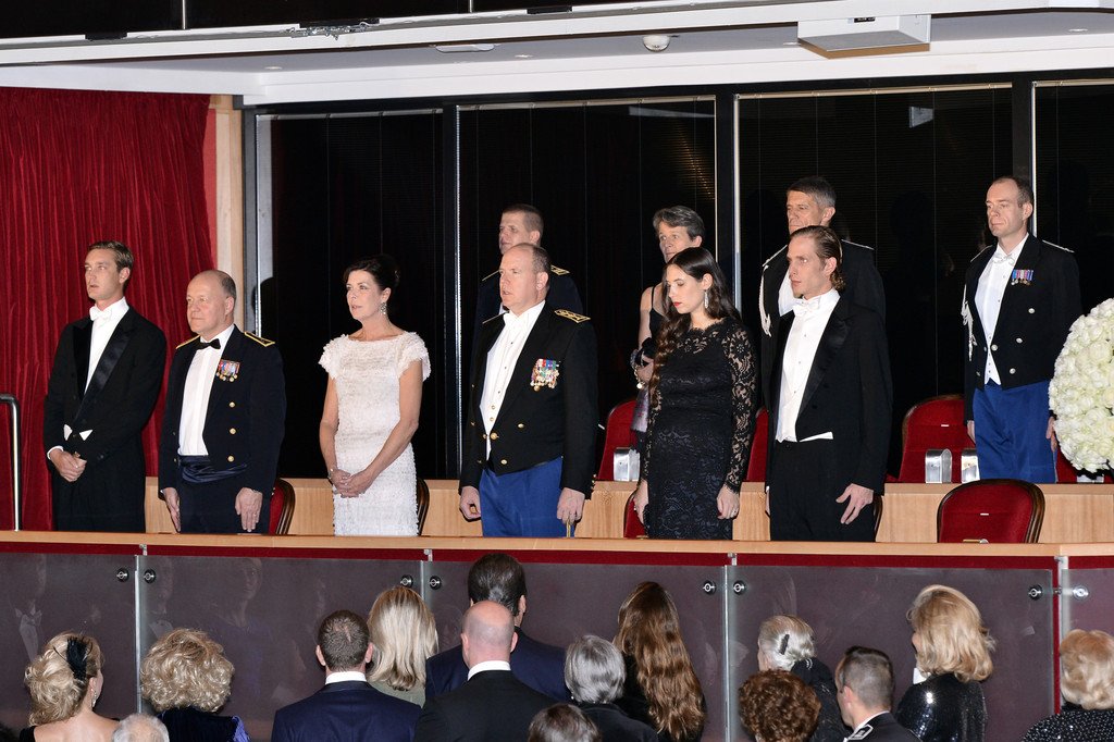 Prince Albert II of Monaco, Princess Caroline of Hanover, Tatiana Santo Domingo and Andrea Casiraghi 