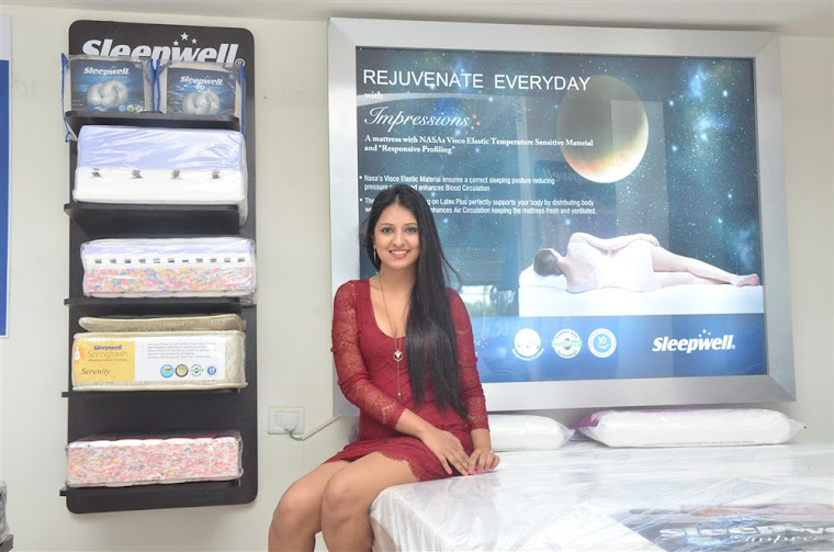 Nikita Bisht photos at sleepwell outlet launch