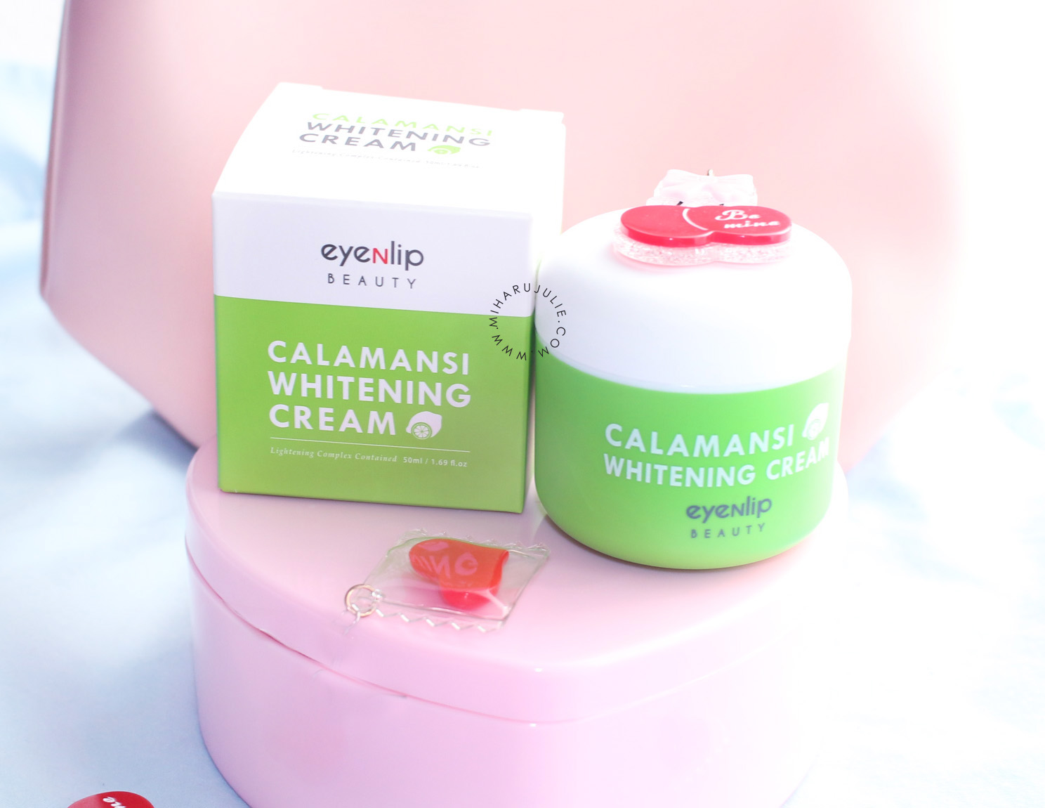 review eyeNlip Calamansi Whitening Cream