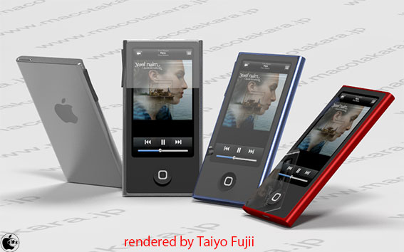 Macotakara 網站還指出 iPod Nano 的造型將像一台縮小版的 iPhone