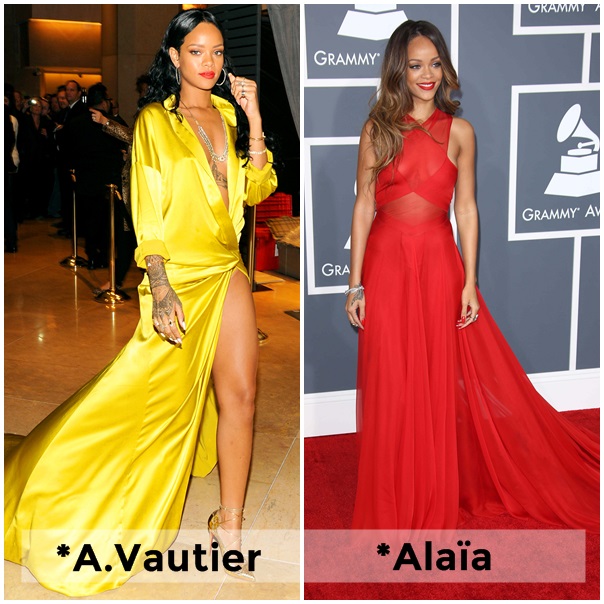 VESTIDOS Y SOLA MUJER: HOY, RIHANNA You are the one