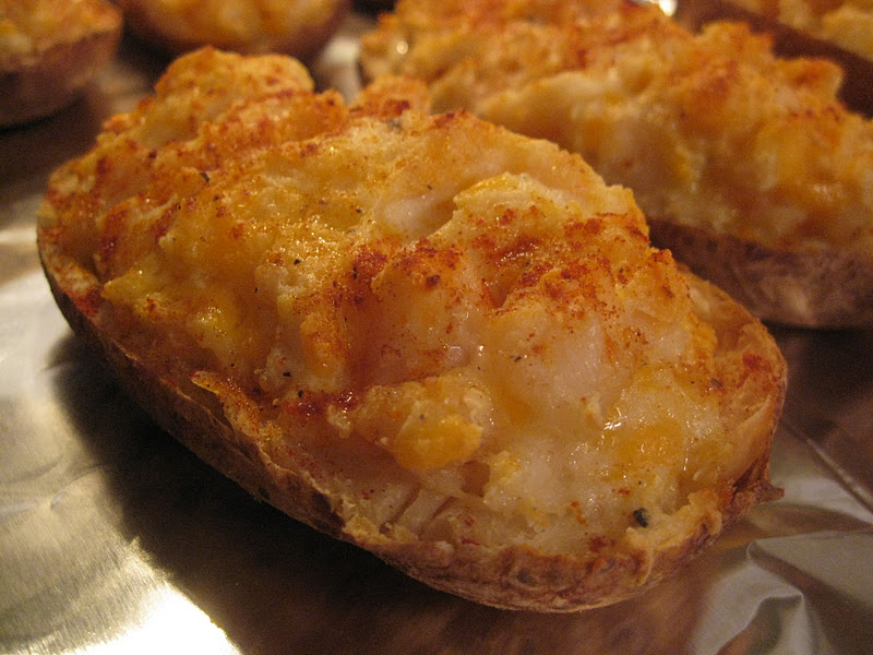 I Hope You're Hungry: Twice-Baked Shrimp Stuffed Potatoes