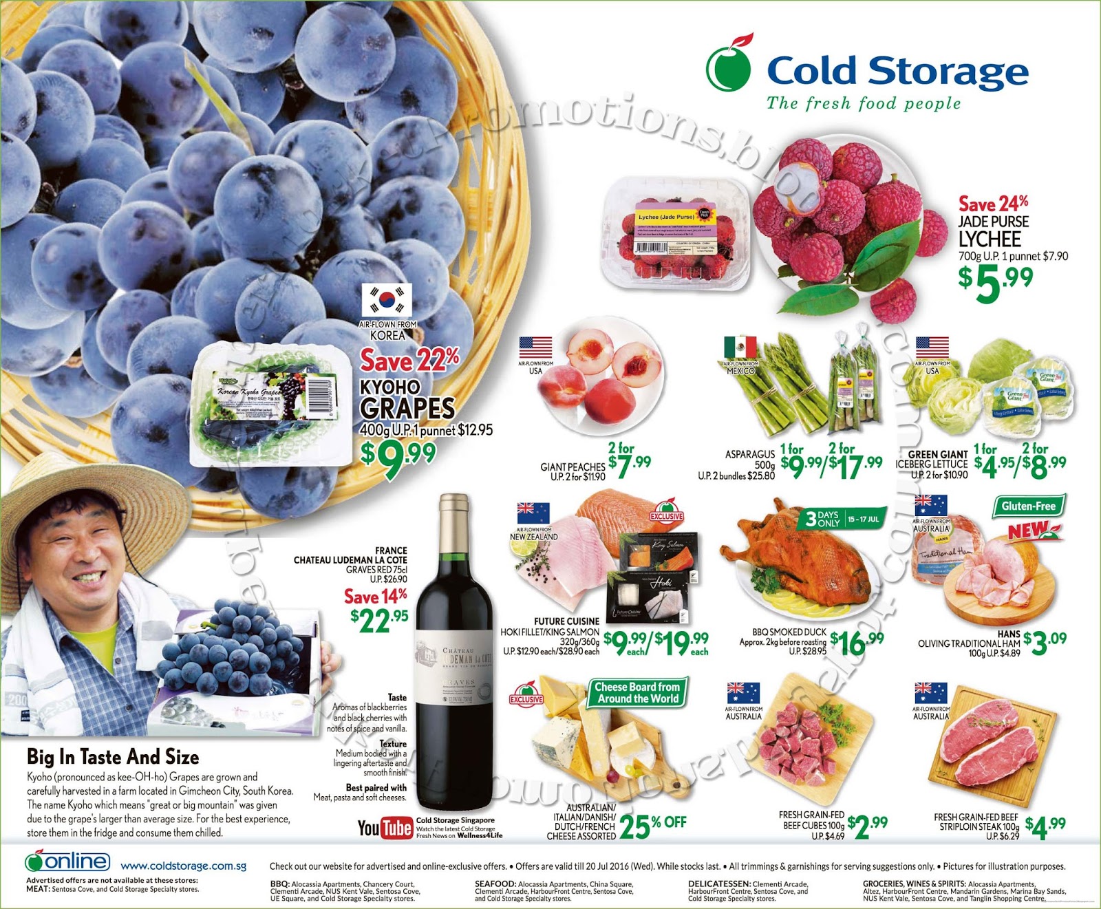 Cold Storage Weekly Promotion 15 20 July 2016 Supermarket Promotions