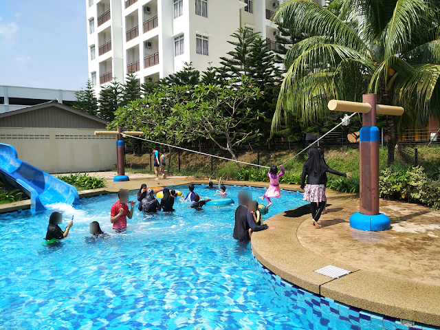 Cuti keluarga di Bayou Lagoon Resort, Melaka