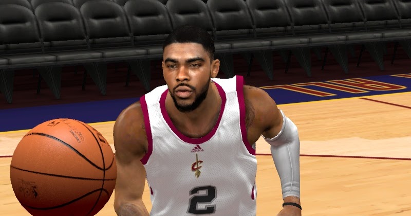 nba2k14 kyrie irving cyberface