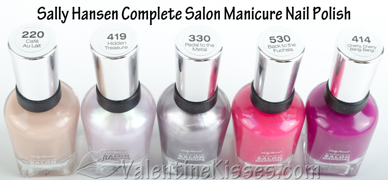 Sally Hansen Complete Salon Manicure Nail Polish - Silver Stallion - wide 4