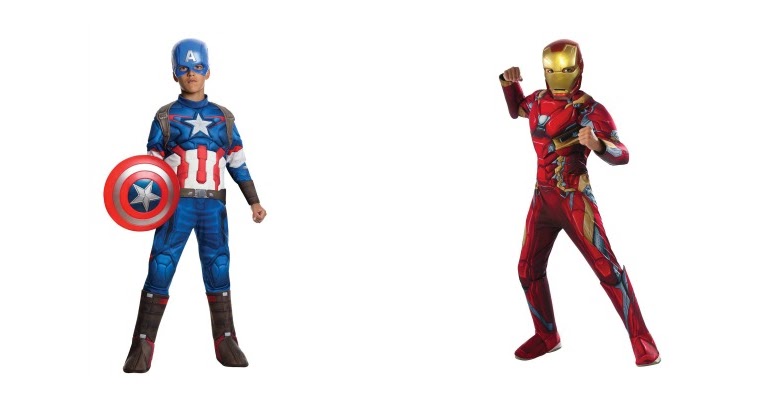 Captain America and Iron Man Halloween Costumes
