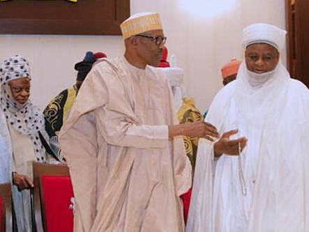 Buhari Meets With traditional rulers Buhari Meets With Royal Fathers