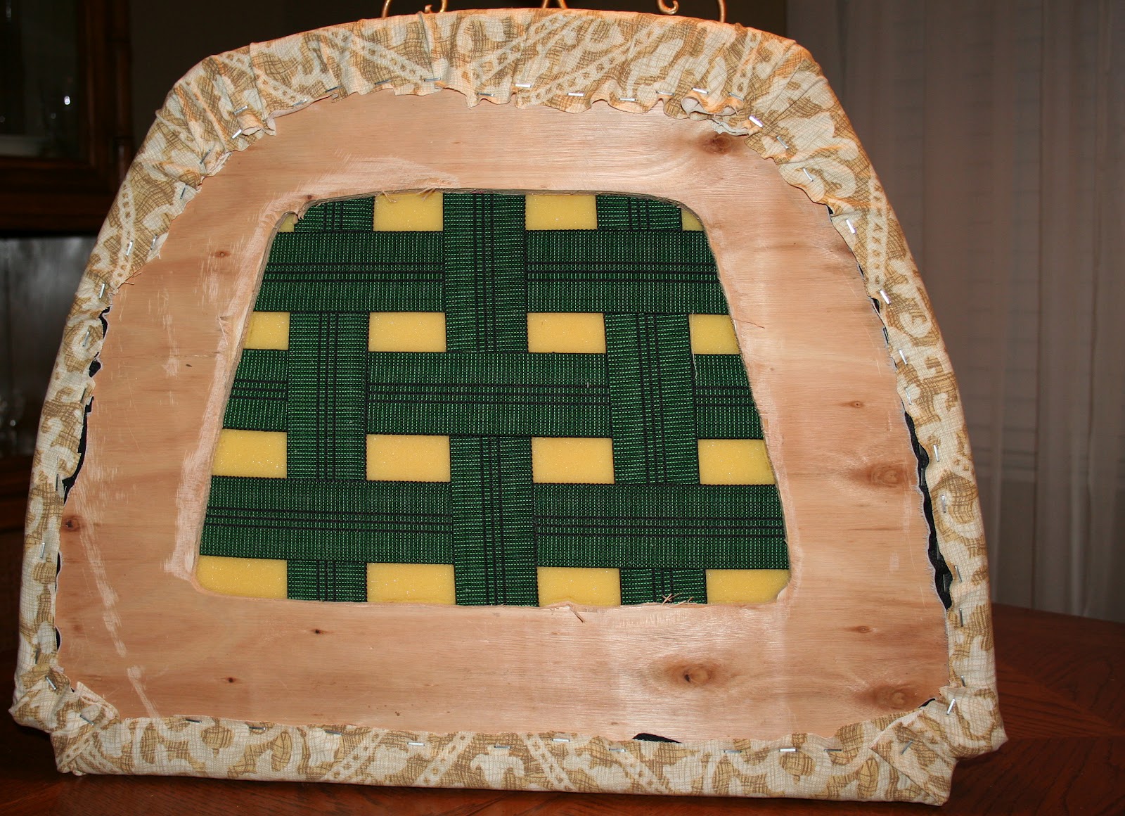 DIY180 How to Reupholster dining chairs