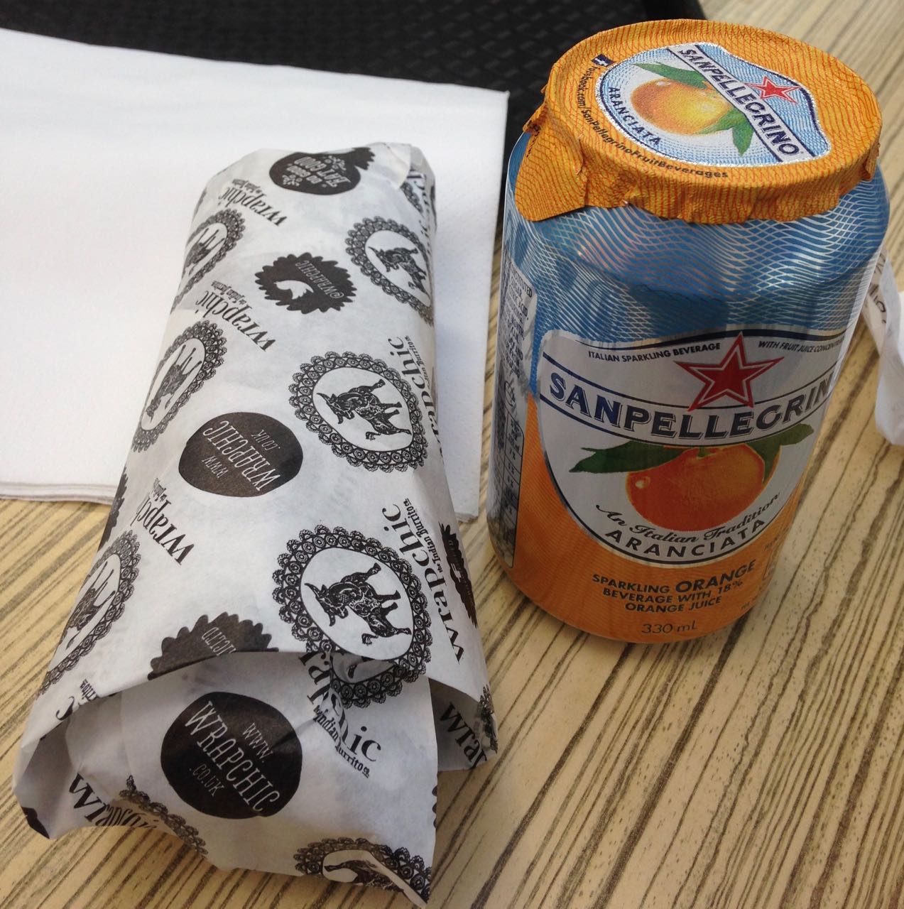 FOODSTUFF FINDS Indian Burrito Co WrapChic (Birmingham Bull Ring) [By