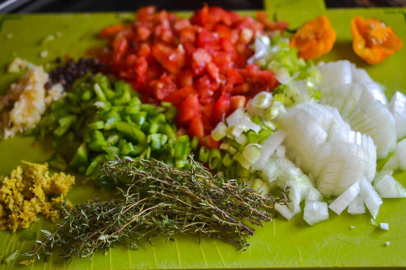 Greedy Girl Jamaican Curry fish and bammy
