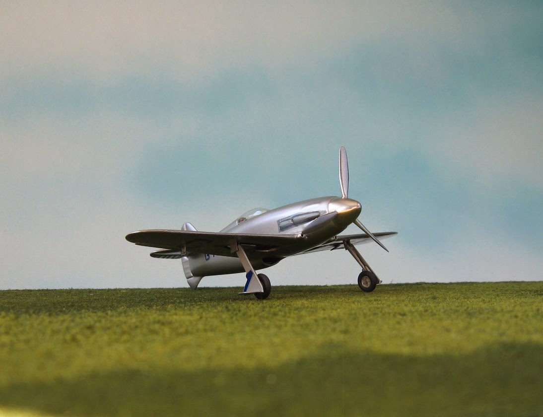 Heston-Napier British speed record attempt 1940, Airframe 1/72 vacuum ...