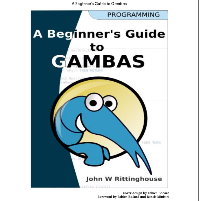 Ebook A Beginner's Guide to Gambas creatorb