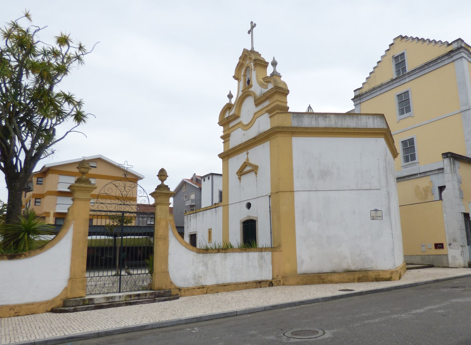 Viajar e descobrir Portugal Aveiro Capela dos Santos Mártires