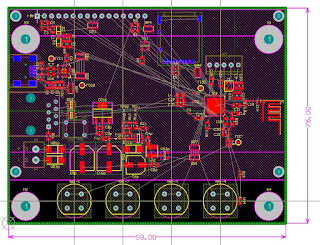 Tracer MPPT Interface Board Final Part Placement