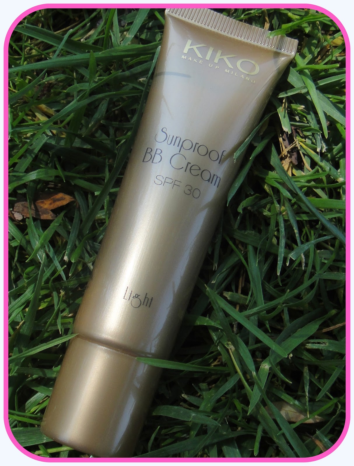 Review: Kiko Sunproof BB Cream SPF 30 - Must Be...Pink!