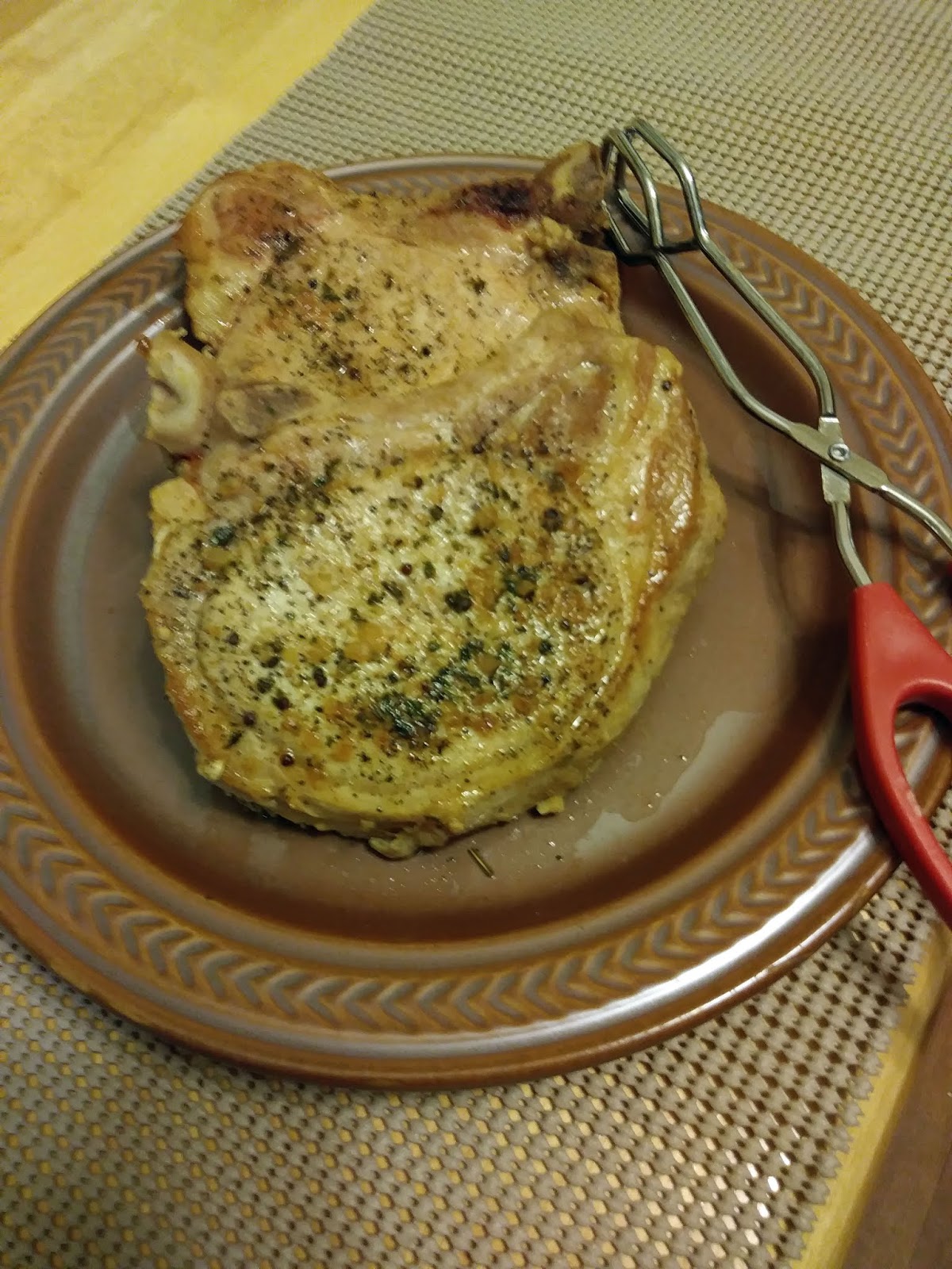 Christine's Pantry Pork Chops for Two