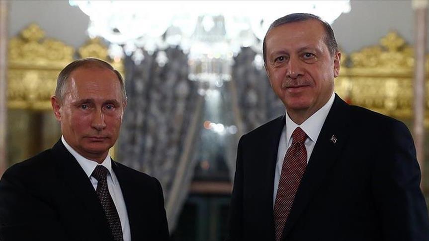 Erdogan, Putin discuss Syria over phone