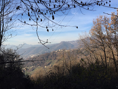 View of Castello (Ponteranica) from just below Via Maresana.