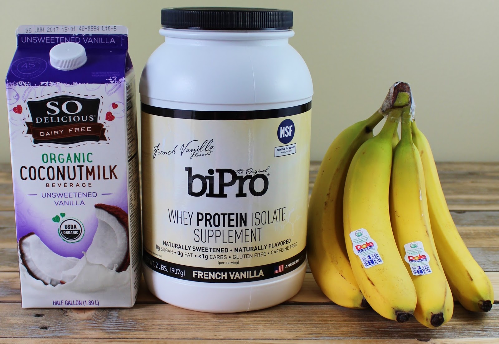 FitViews Banana Cream Pie Protein Smoothie