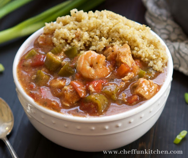 One Bowl 30 Minute Big Easy Shrimp And Chicken Gumbo One Bowl 30 Minute Big Easy Shrimp And Chicken Gumbo