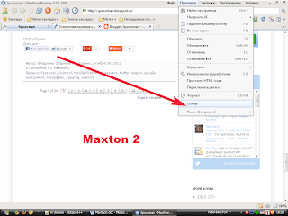 Скин Maxthon 2