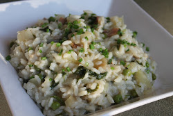risotto pressure cooker spring eat cooking