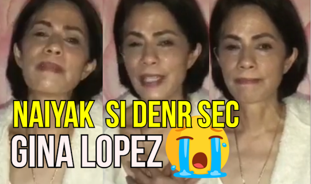 Emotional Gina Lopez to Inquirer, Manila Standard: ‘Your headlines are not true’