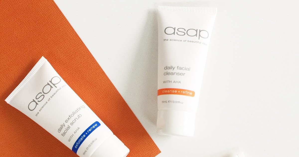 asap daily facial cleanser