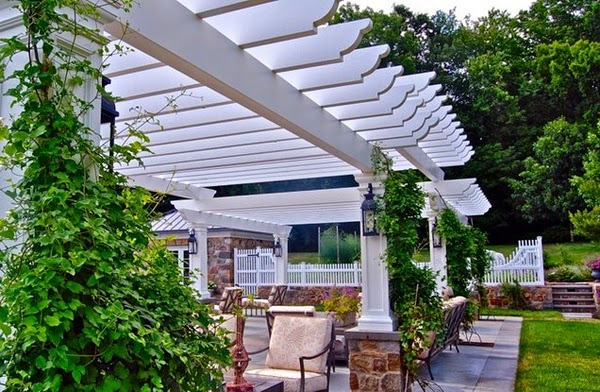 Aluminum pergolas