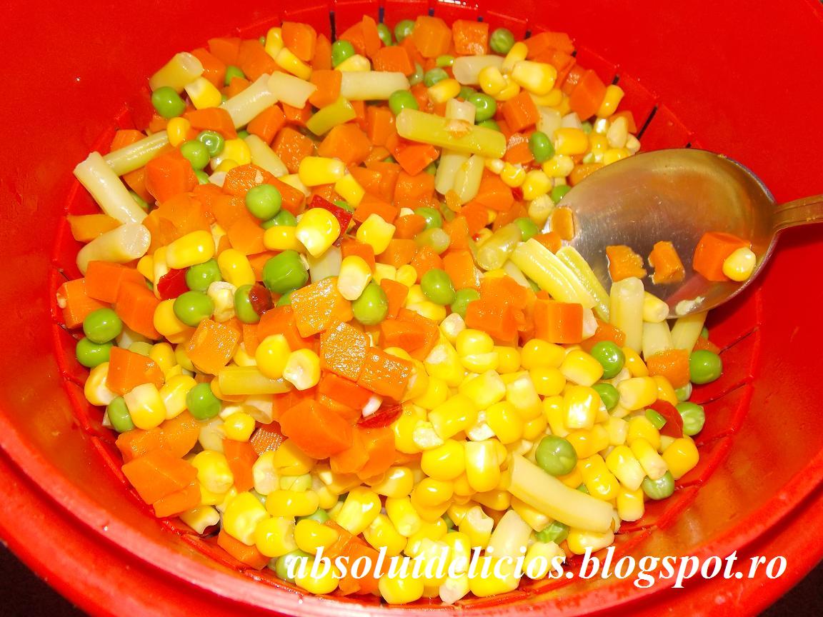 Absolut Delicios Retete culinare SALATA DE OREZ CU LEGUME MEXICANE