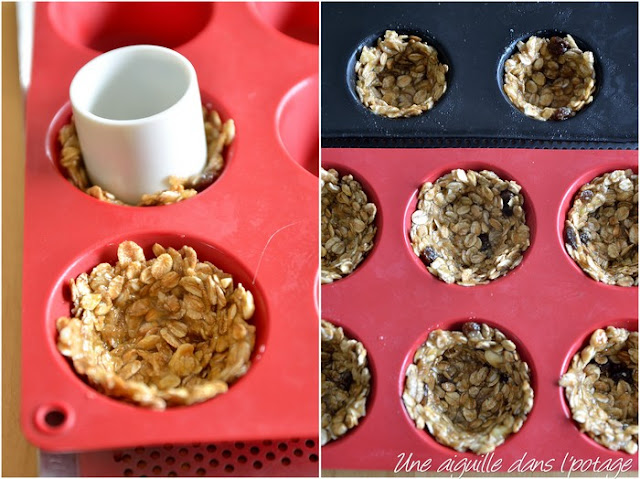 Granola cup, yaourt et fruits