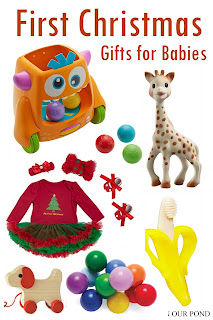 Baby's First Christmas Gift Guide from In Our Pond  #toys  #holidays