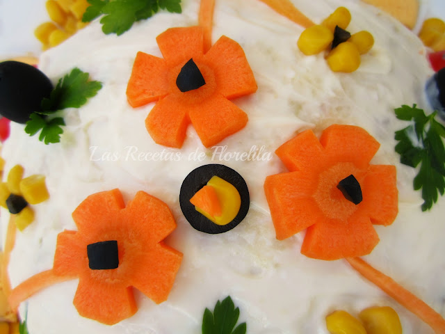 Ensaladilla Decorada Para Ni Ef Bf Bdos Ensaladilla Decorada Para Ni Ef Bf Bdos