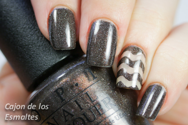 OPI - My private Jet - Chevron con decals de Make it Stick