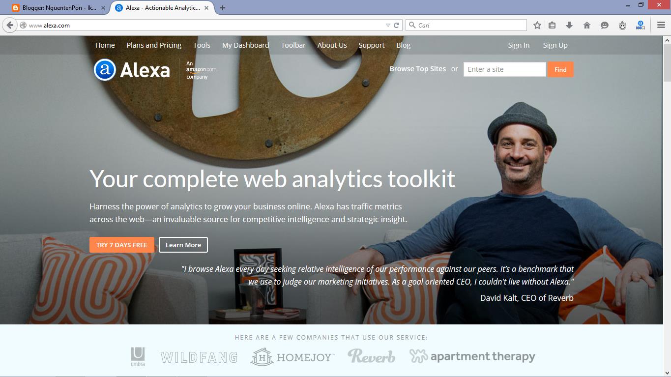 Cara Memasang Toolbar Alexa Di Mozilla Firefox Lengkap + Penjelasan
