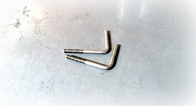 Custom Bent Anchor Bolt - 3/16 Diameter in 316 Stainless Steel Material