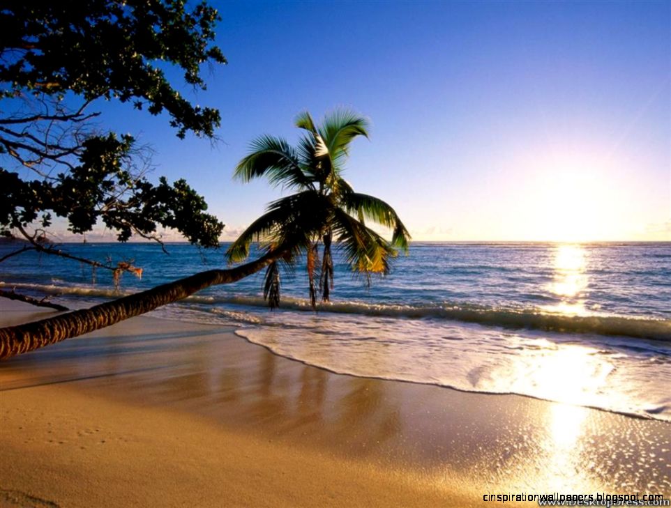 Desktop Wallpapers » Natural Backgrounds » Silhouette Island » www