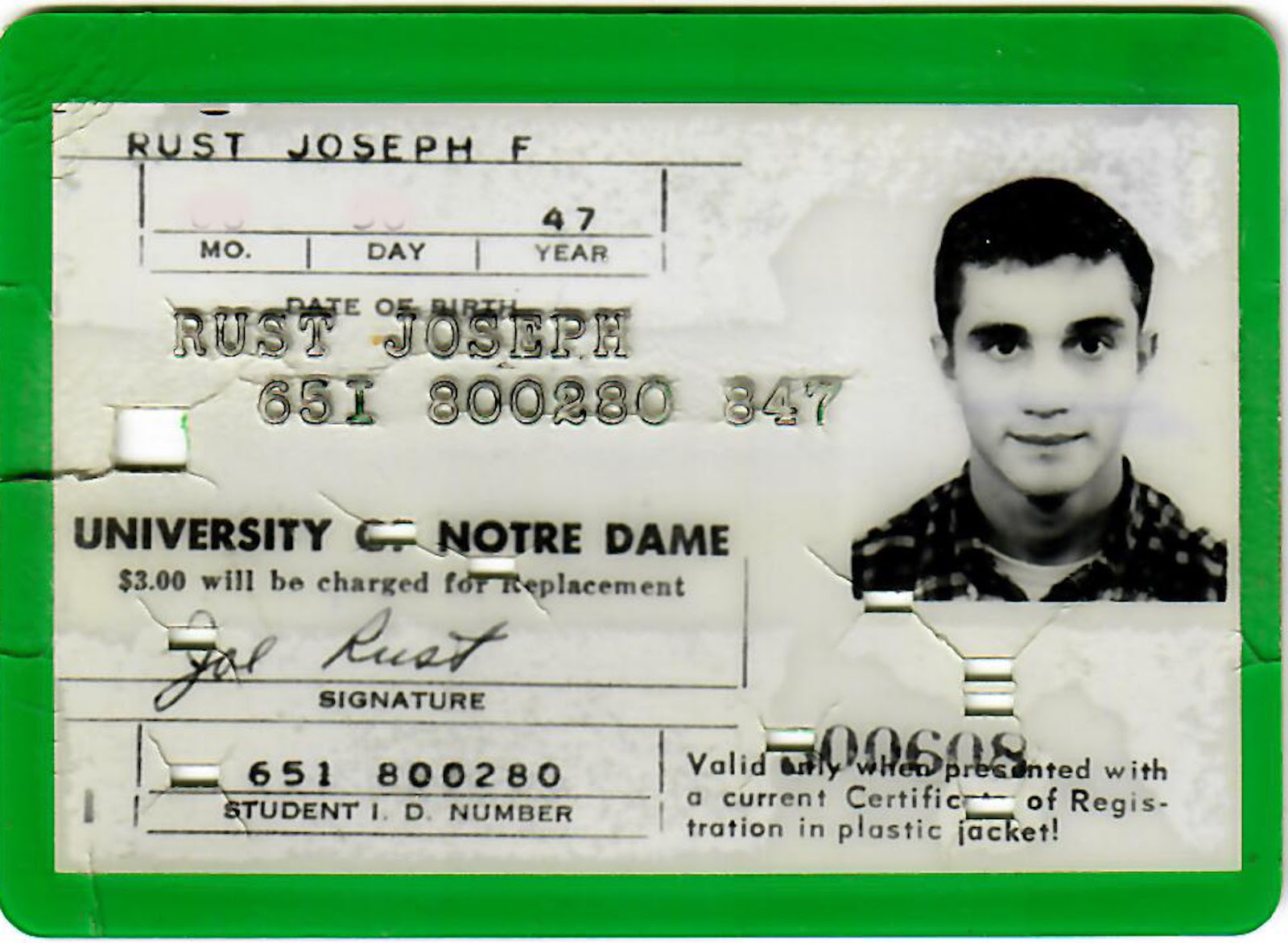 College Confidential Notre Dame Fake Id