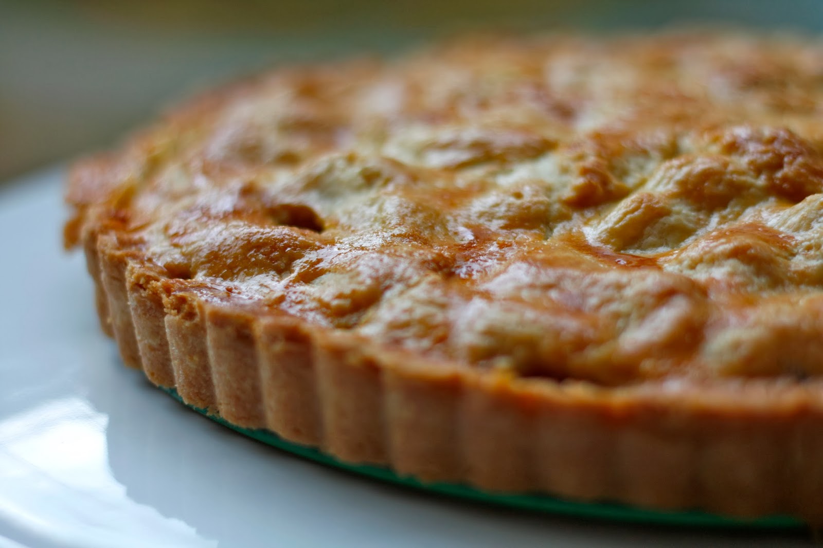 irmakocht: Gedeckter Birnenkuchen