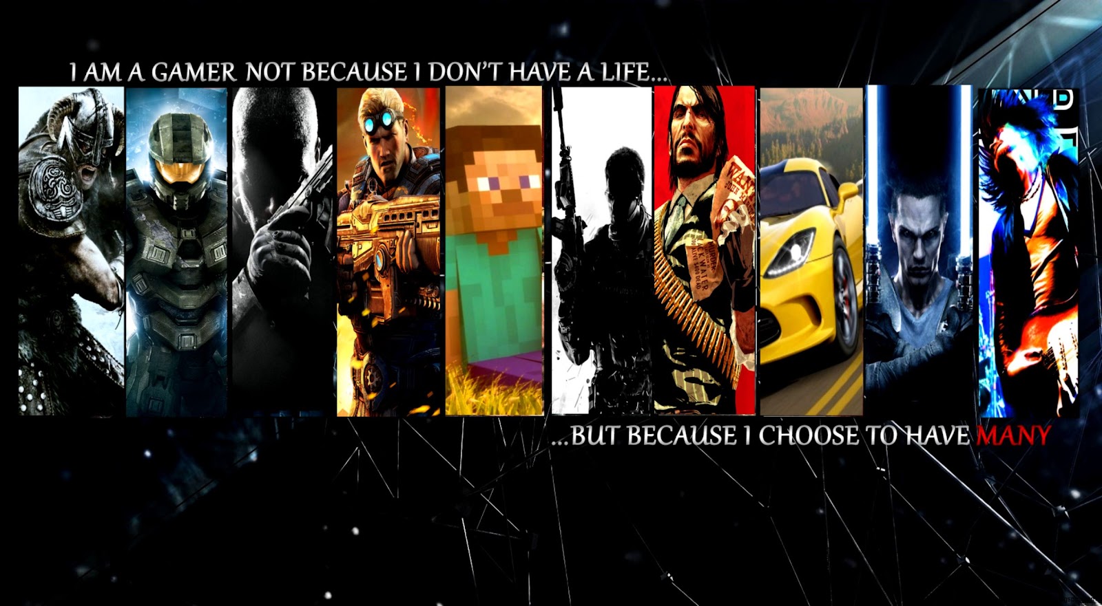 Different Gaming Backgrounds