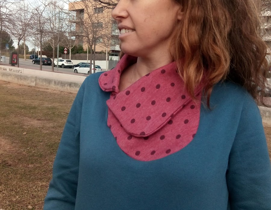 Sudadera de mujer Lady Serna, hecha a mano por uVe.