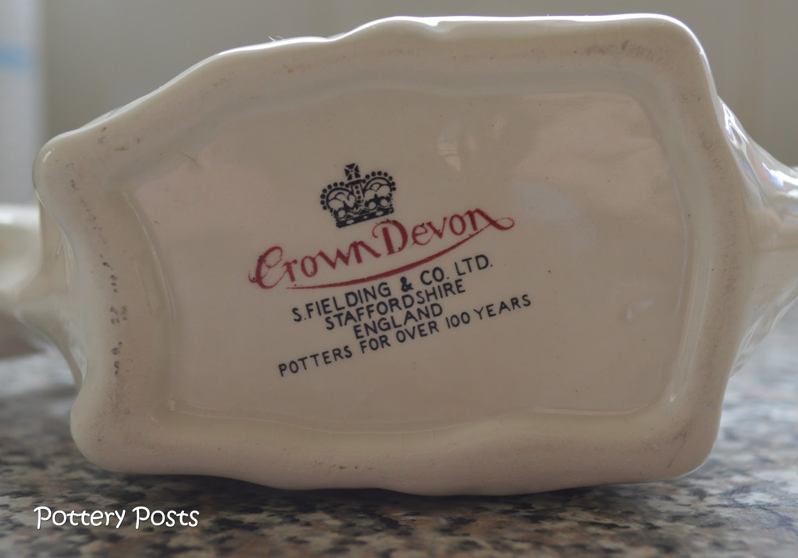 Crown Devon Pottery Marks