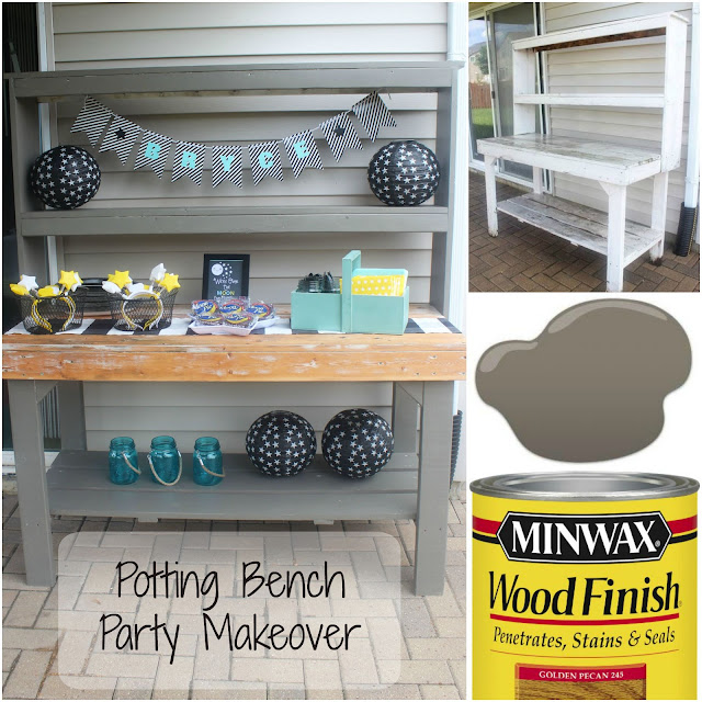 Potting Bench Party Makeover 