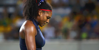 Defending champion Serena Williams knocked out of Rio Olympics 2016 #Rio2016