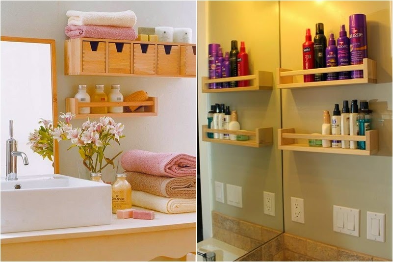 I.D.E.A: #small&lowcost - Curiosos estantes para el aseo