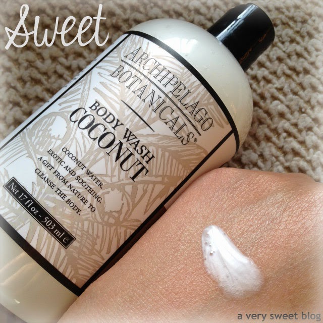 Archipelago Botanicals Coconut Body Wash & Lotion and Oat Milk Lotion